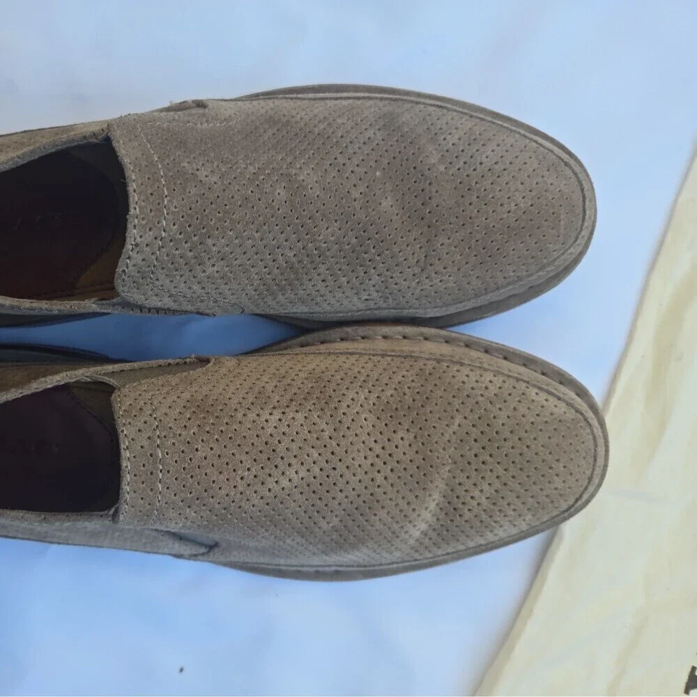 Trask Men's Bradley Loafers (Taupe) size 8.5 M made in India
